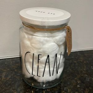 Rae Dunn - CLEAN - cotton balls